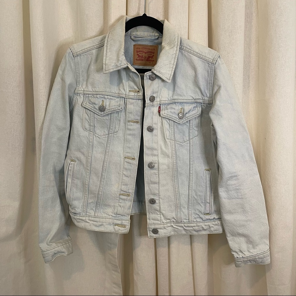 Light-Wash Denim Jacket